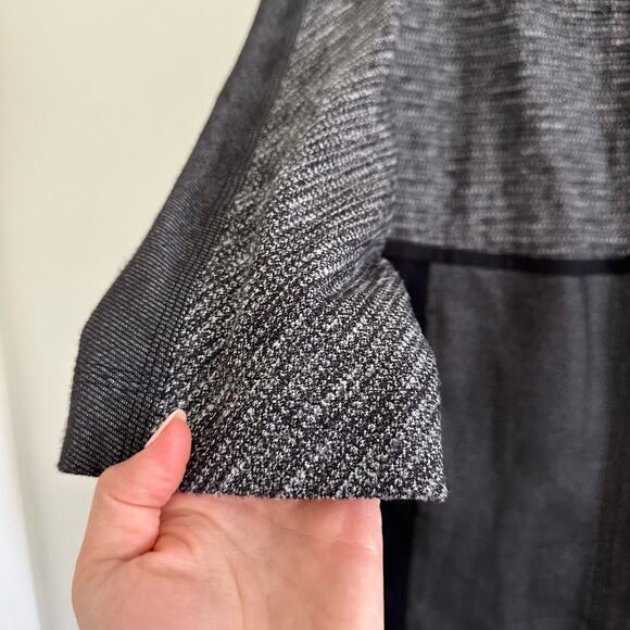 Lululemon Cocoon Car Coat in Black / Coco Pique Black / Shine Dot Black - Picture 6 of 11